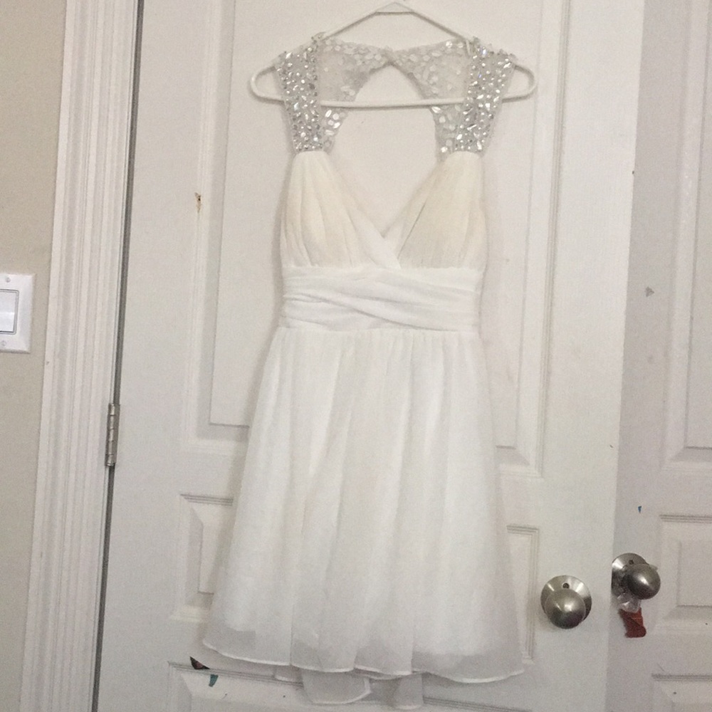 White dress